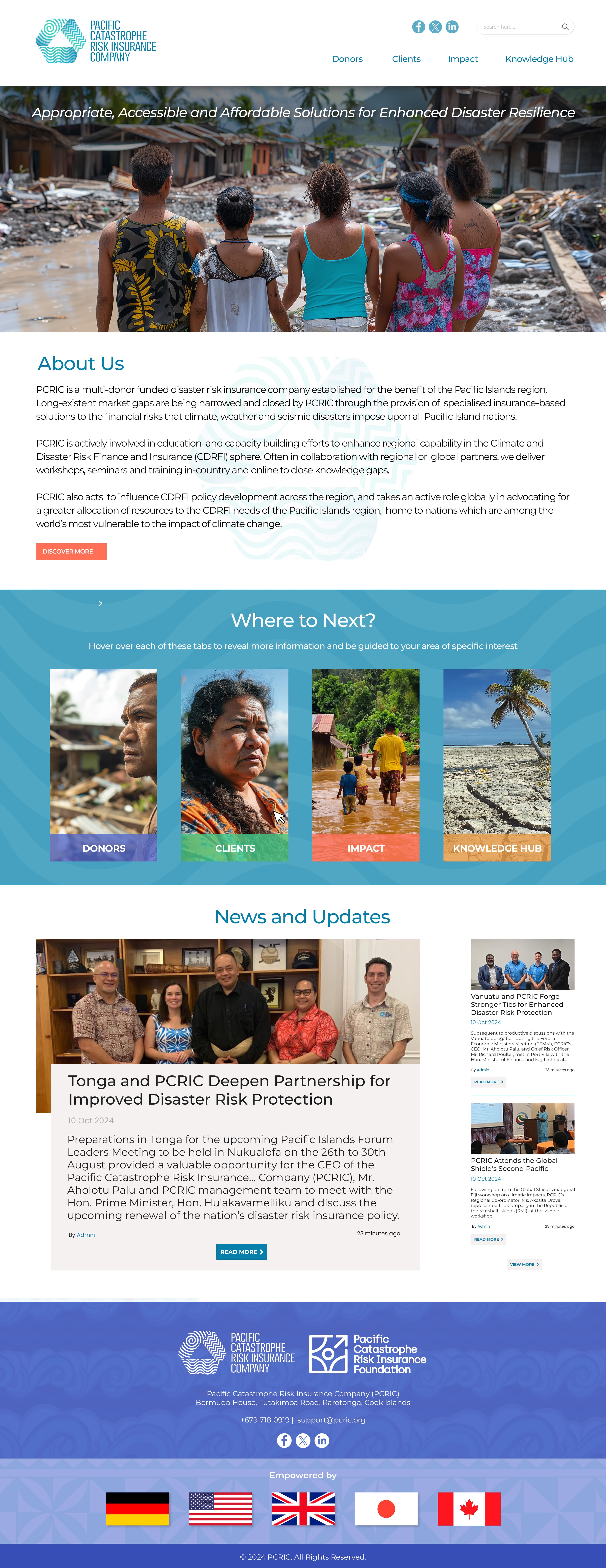 PCRIC Website Revamp 2025